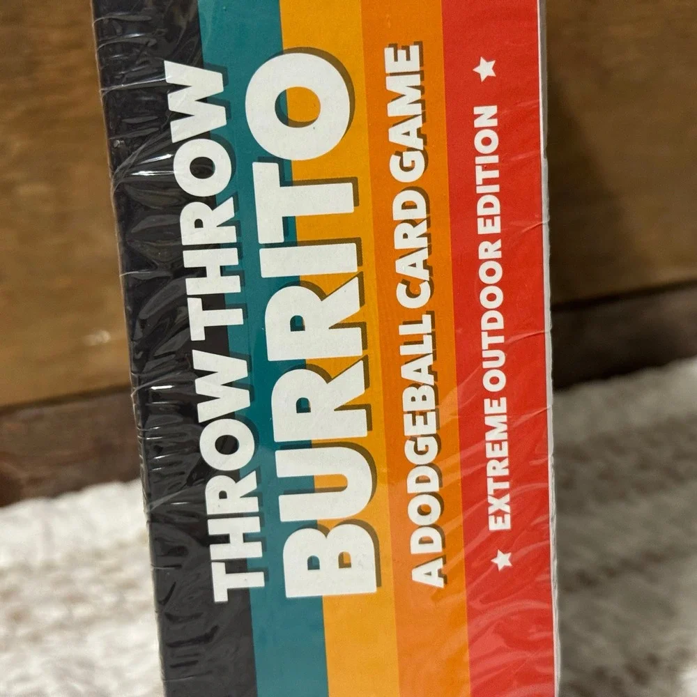 Throw Throw Burrito Extreme Outdoor Edition Dodgeball Card Game Exploding Kitten